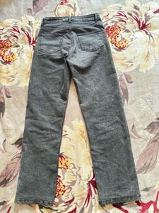 Women's Acid Wash Straight Leg Jeans