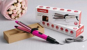 NOVA 3-in-1 Hair Curler & Straightener