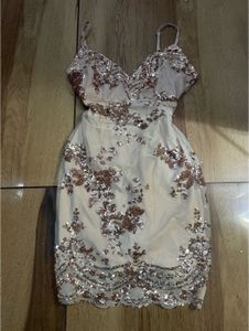 Sparkly Sequin Mini Dress