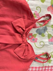 Cute Red Bow Tank Top