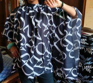 Sale!! Black And White Kaftan Top