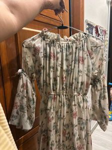 Chic Floral Print Maxi Dress