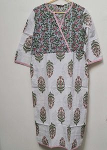 Block Print Cotton Kurta