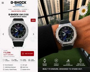 G-Shock GM-2100 Rainbow Brick Series Watch