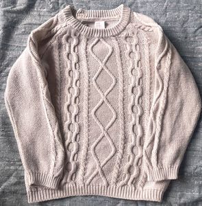 Kids Cable Knit Sweater