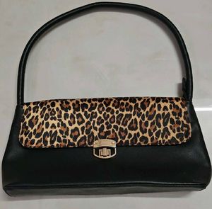 Leopard Print Shoulder Bag