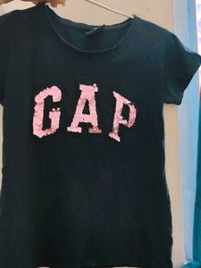 GAP Sequin Logo T-Shirt