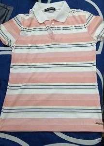 Striped Polo T-Shirt
