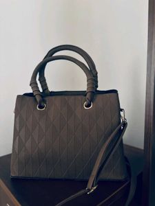 Imported Stylish Textured Handbag