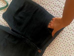 Dark Wash Denim Shorts