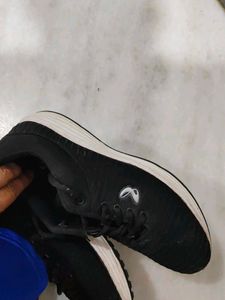 Unisex  Black Casual Shoes