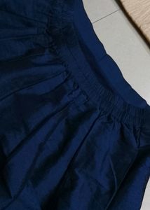 Lehanga Set Of Blue And Biscuit Colour