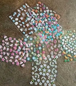 15 Sheets Nail Art Stickers