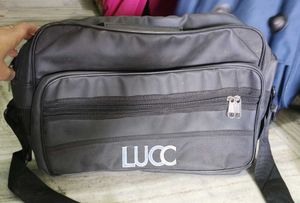 LUCC Black Gym &amp; Travel Bag