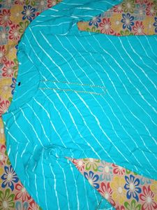 Leheriya Printed Kurti Women