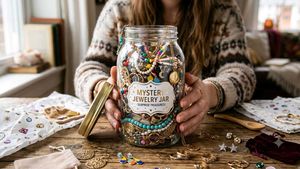 jwellery mystery jar