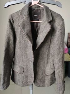 Brown Tweed Blazer