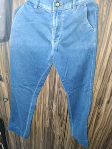 Classic Blue High Waist Denim Jeans