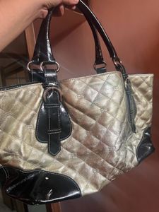 vintage Balenciaga Quilted Tote Bag