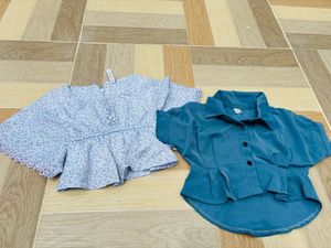 Cute Tops Set For 1-2 Years(girl)