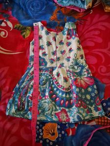 Cute Floral Print Baby Girl Dresses