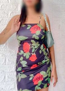 Ketch Floral Print Bodycon Dress
