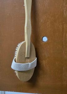 Wooden Bath Brush with Long Handle