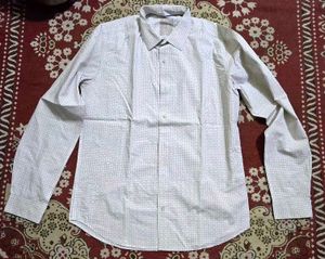 Louis Philippe Men's Checked Semi Formal Shirt