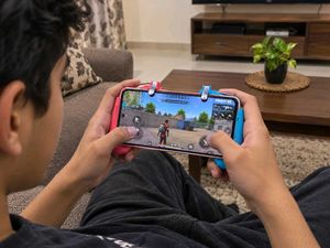 Mobile Phone Game Joystick