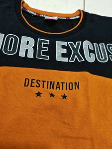 Boy's "No More Excuses" Tee