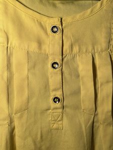 Vero Moda Yellow Sleeveless Top