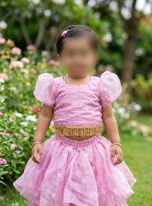 Designer Skirt And Top