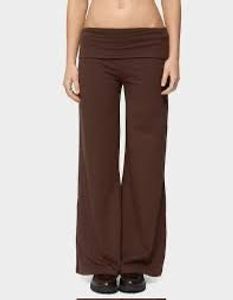 Brown Flare Leggings