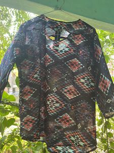 Zipper Western Women Top