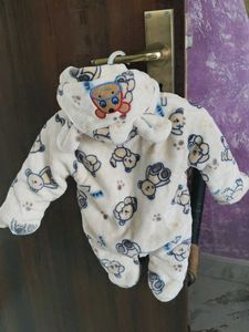 Cozy Teddy Bear Baby Robe