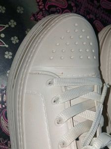 White Platform Sneakers
