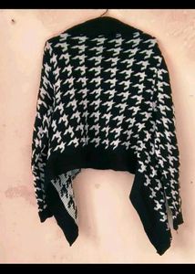 Houndstooth Skirt &amp; Cardigan Set