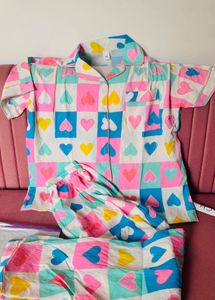 2 pcs set nightsuit