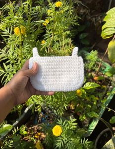 Cute Crochet Bunny Pouch