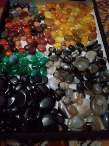 Natural Sulaimani Hakik(Aagate). And Red Hakik