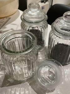 Glass Jars Set