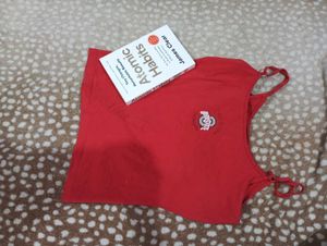 Red Tank Top with Logo