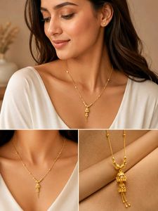 Anti Tarnish Gold Necklace chain