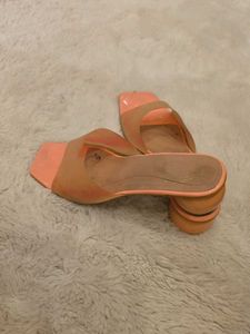 Chic Block Heel Slides