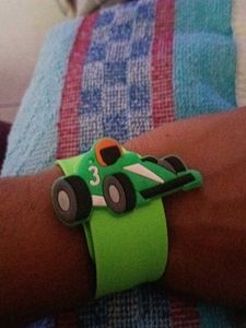 cute paw patrol cartoon charm silicone wristband f