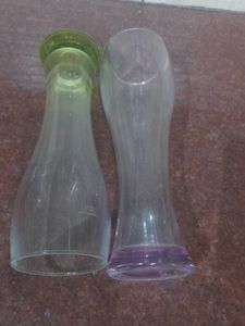 Diwali Gift - Set of 2 Tall, Clear Pilsner- Glasse