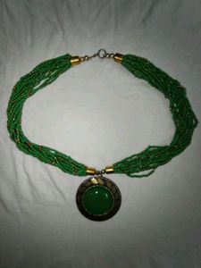 Bohemian Layered Beaded Necklace