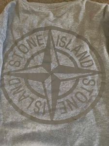 Stone Island Reflective Logo Sweatshirt