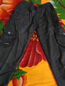 Cargo Pants with Polka Dots
