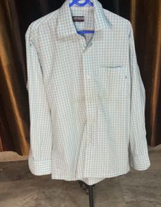 Checkered Light Blue Shirt
